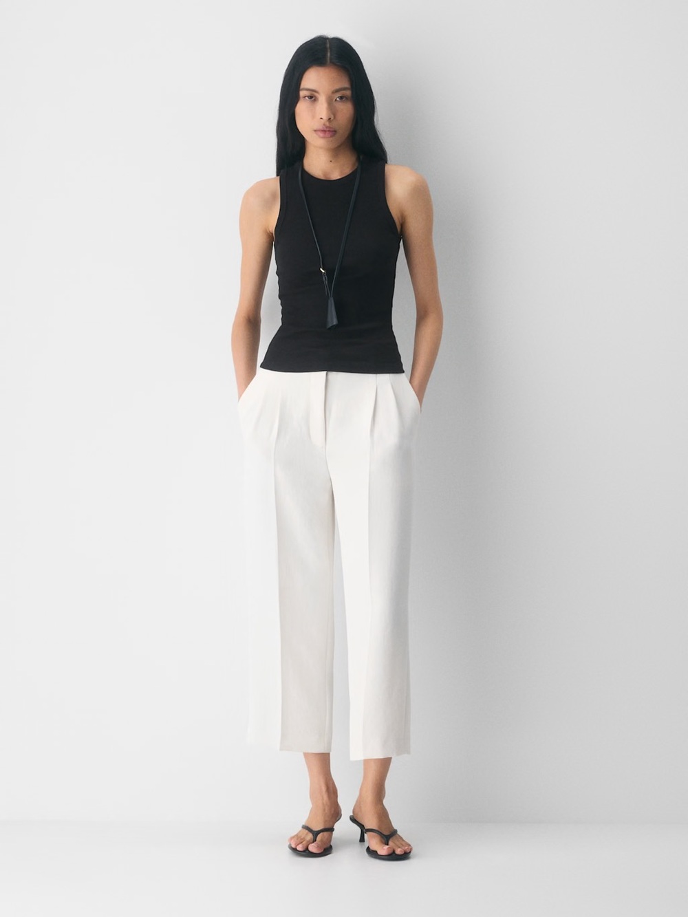 BNWT Aritzia The Effortless Pant™ Cropped - Crepette